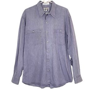 Vintage 90s Pacific Crest Trail Wear Corduroy Colton Button Up Shirt